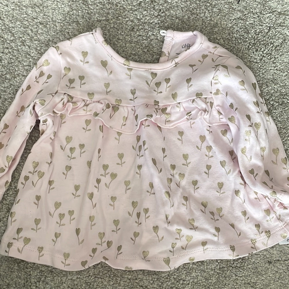 Little me peplum too with hearts